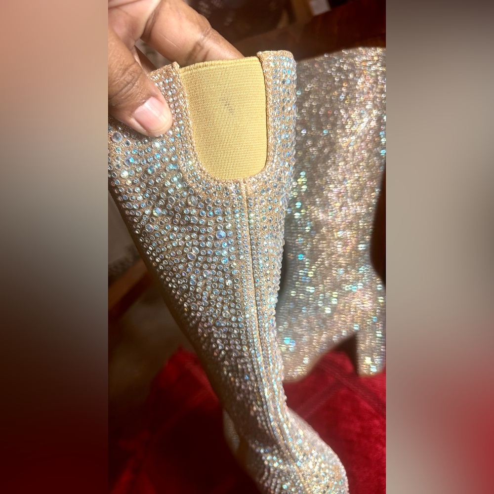 *SALE*Mid-Calf Rhinestone Boot:UC - Picture 12 of 12